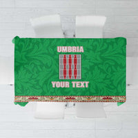 Personalized Italy Umbria Tablecloth Flag Style - Wonder Print Shop