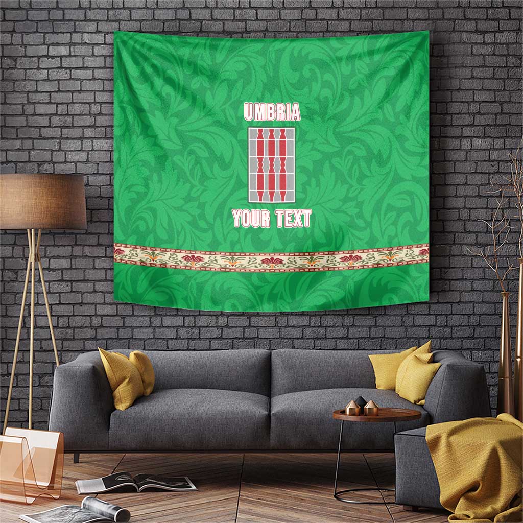 Personalized Italy Umbria Tapestry Flag Style - Wonder Print Shop