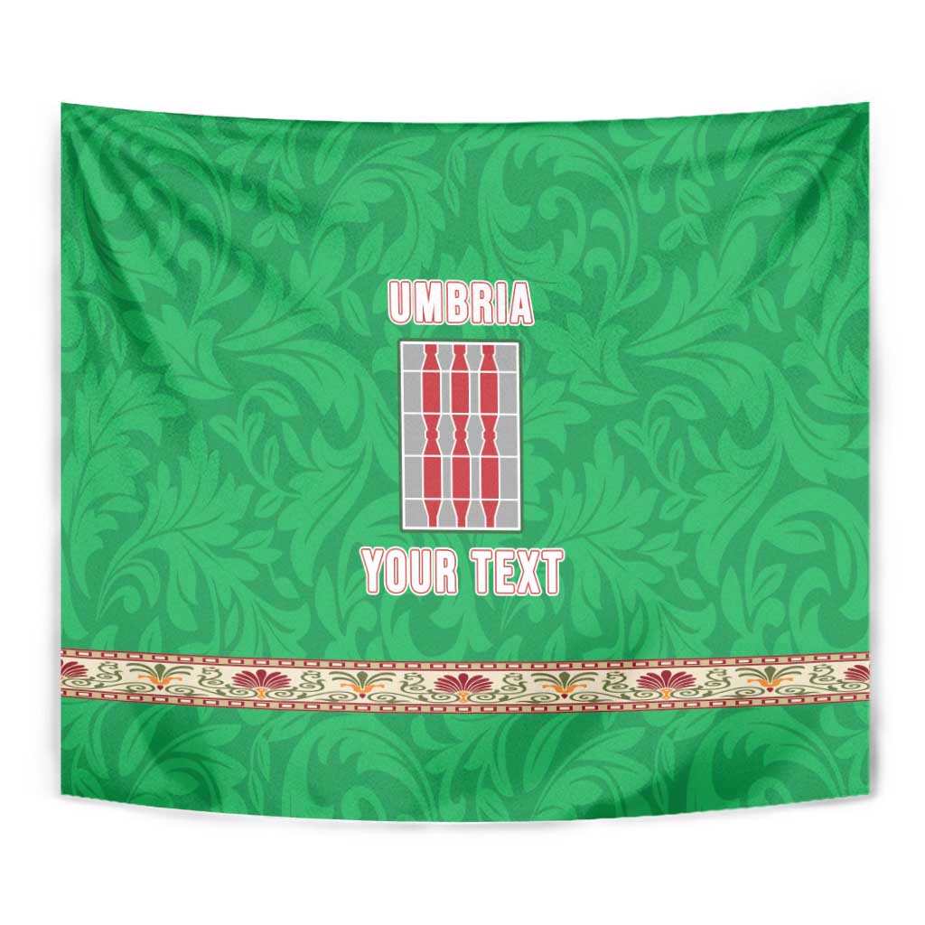 Personalized Italy Umbria Tapestry Flag Style - Wonder Print Shop