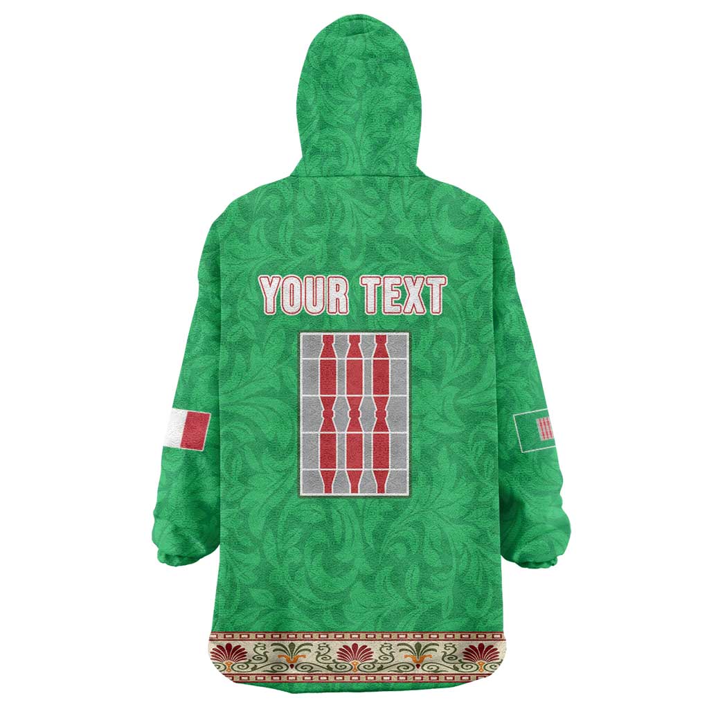 Personalized Italy Umbria Wearable Blanket Hoodie Flag Style LT19