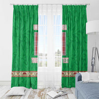 Personalized Italy Umbria Window Curtain Flag Style - Wonder Print Shop