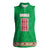 Personalized Italy Umbria Women Sleeveless Polo Shirt Flag Style LT19