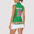 Personalized Italy Umbria Women Sleeveless Polo Shirt Flag Style LT19