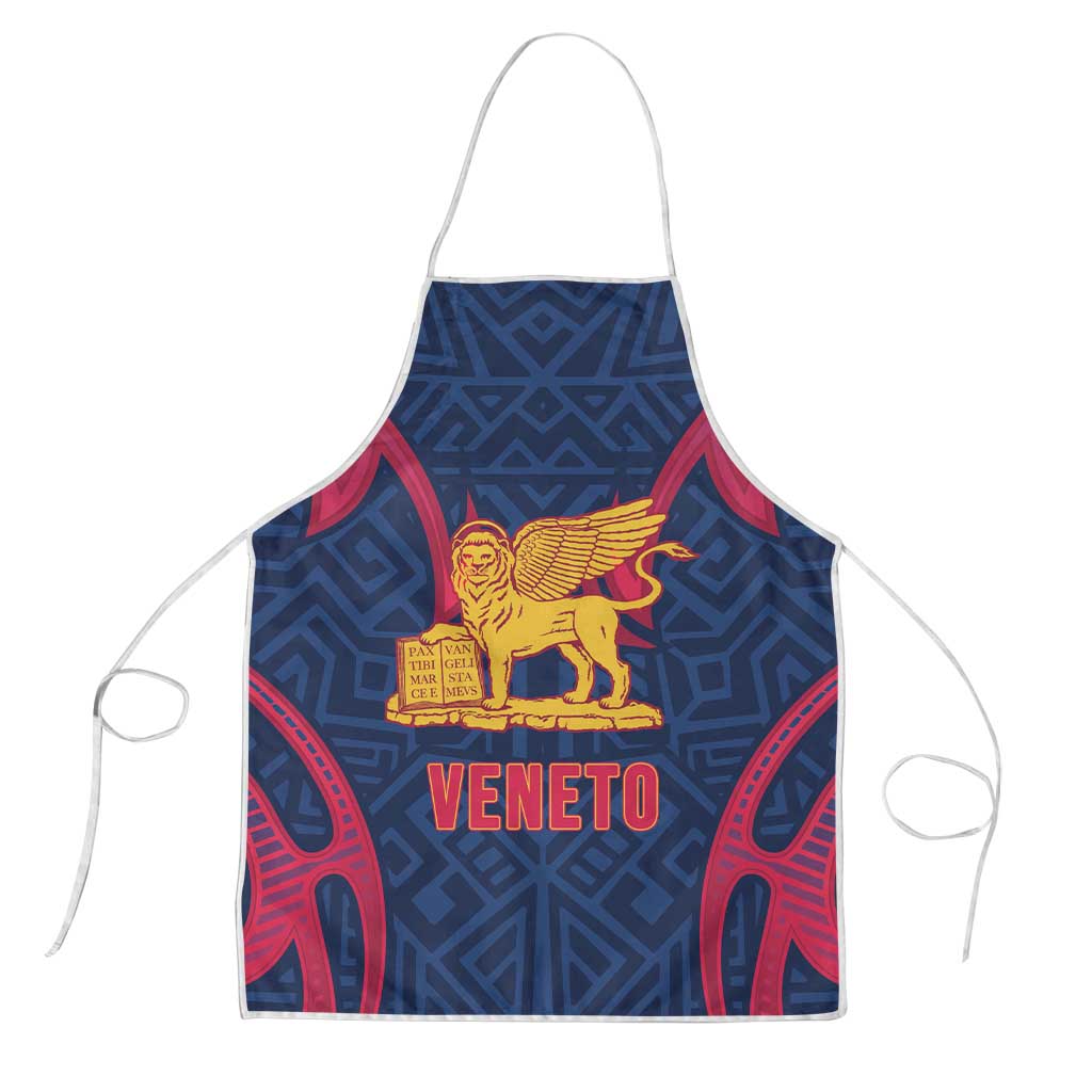 Italy Veneto Apron Emblem With Flag Style - Wonder Print Shop