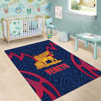 Italy Veneto Area Rug Emblem With Flag Style - Wonder Print Shop