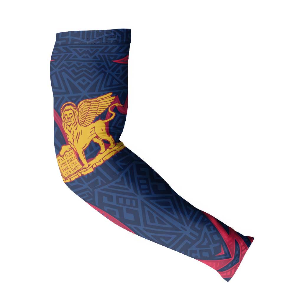 Italy Veneto Arm Sleeves Emblem With Flag Style - Wonder Print Shop