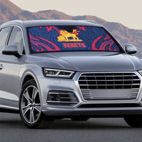 Italy Veneto Auto Sun Shade Emblem With Flag Style - Wonder Print Shop