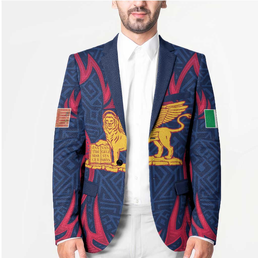 Italy Veneto Blazer Emblem With Flag Style LT19