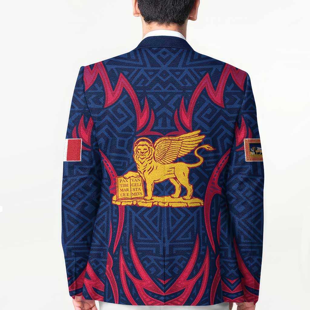 Italy Veneto Blazer Emblem With Flag Style LT19