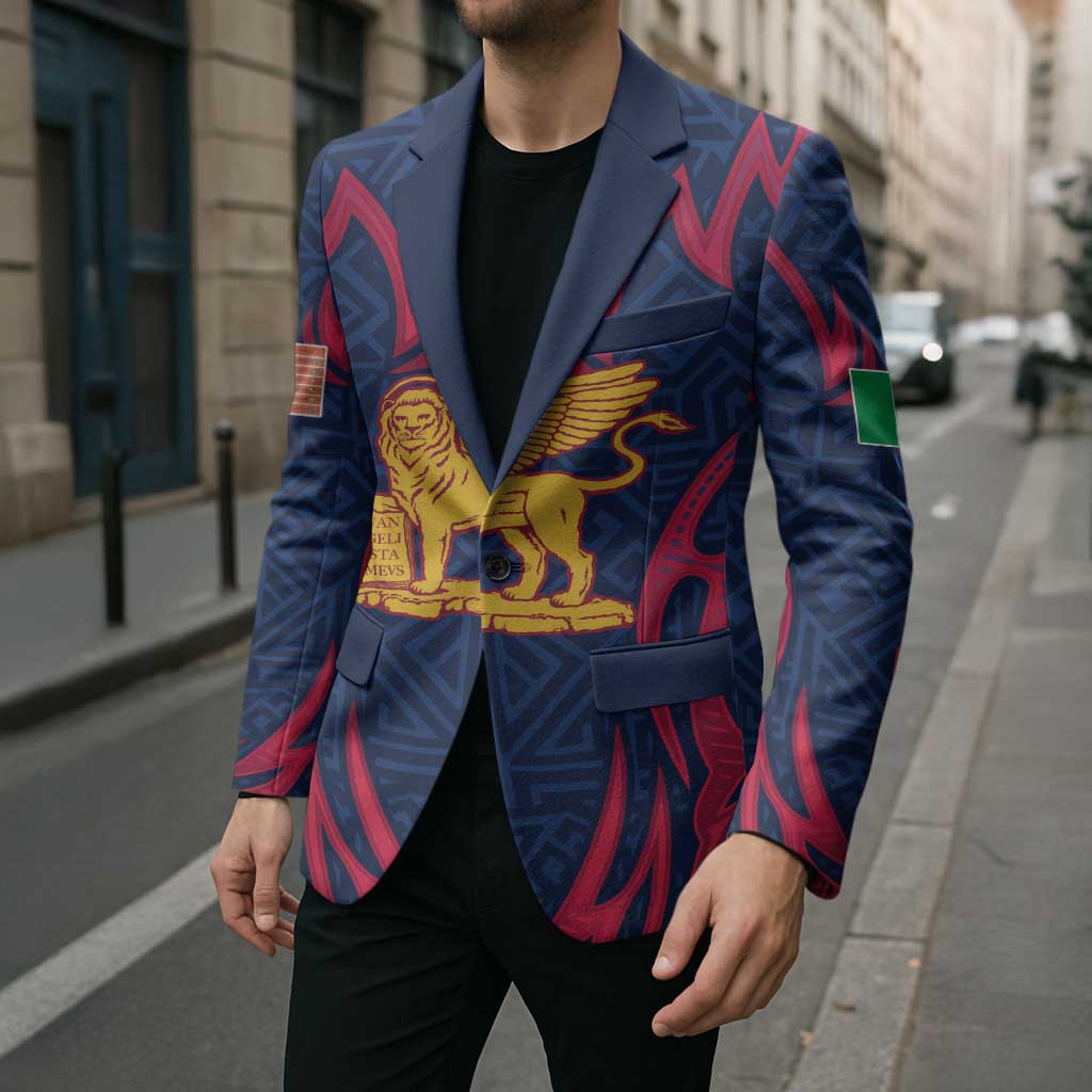 Italy Veneto Blazer Emblem With Flag Style LT19