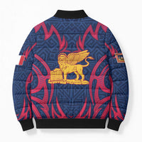 Italy Veneto Bomber Puffer Jacket Emblem With Flag Style LT19