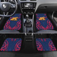 Italy Veneto Car Mats Emblem With Flag Style - Wonder Print Shop