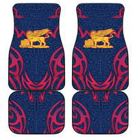 Italy Veneto Car Mats Emblem With Flag Style - Wonder Print Shop