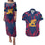 Italy Veneto Couples Matching Puletasi and Hawaiian Shirt Emblem With Flag Style LT19