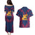 Italy Veneto Couples Matching Puletasi and Hawaiian Shirt Emblem With Flag Style LT19