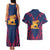 Italy Veneto Couples Matching Tank Maxi Dress and Hawaiian Shirt Emblem With Flag Style LT19