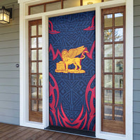 Italy Veneto Door Cover Emblem With Flag Style - Wonder Print Shop