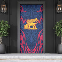 Italy Veneto Door Cover Emblem With Flag Style - Wonder Print Shop