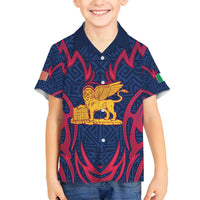 Italy Veneto Family Matching Long Sleeve Bodycon Dress and Hawaiian Shirt Emblem With Flag Style LT19