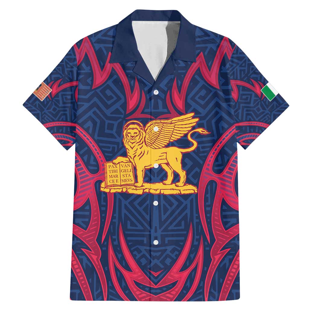 Italy Veneto Family Matching Mermaid Dress and Hawaiian Shirt Emblem With Flag Style LT19