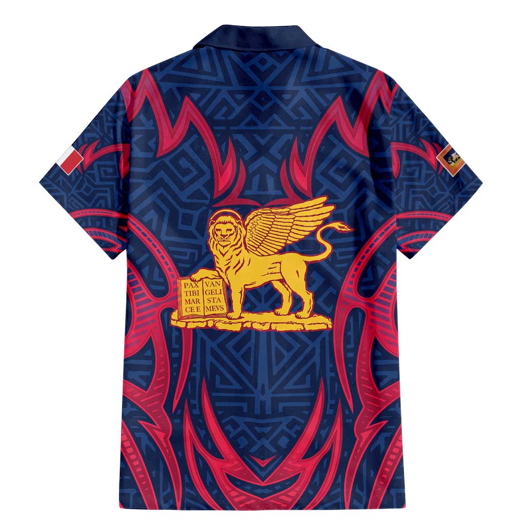 Italy Veneto Family Matching Mermaid Dress and Hawaiian Shirt Emblem With Flag Style LT19