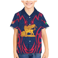 Italy Veneto Family Matching Mermaid Dress and Hawaiian Shirt Emblem With Flag Style LT19