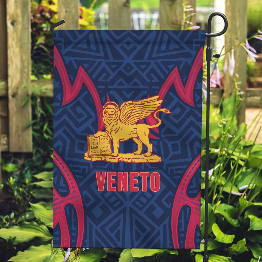 Italy Veneto Garden Flag Emblem With Flag Style - Wonder Print Shop