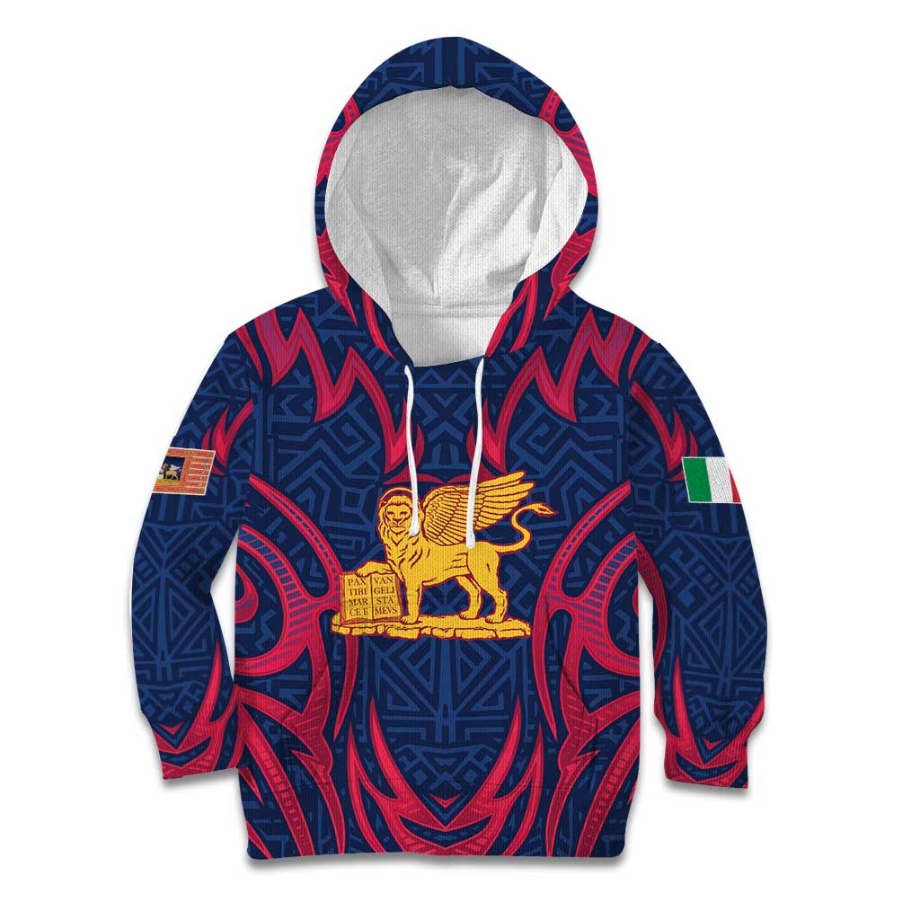 Italy Veneto Kid Hoodie Emblem With Flag Style LT19