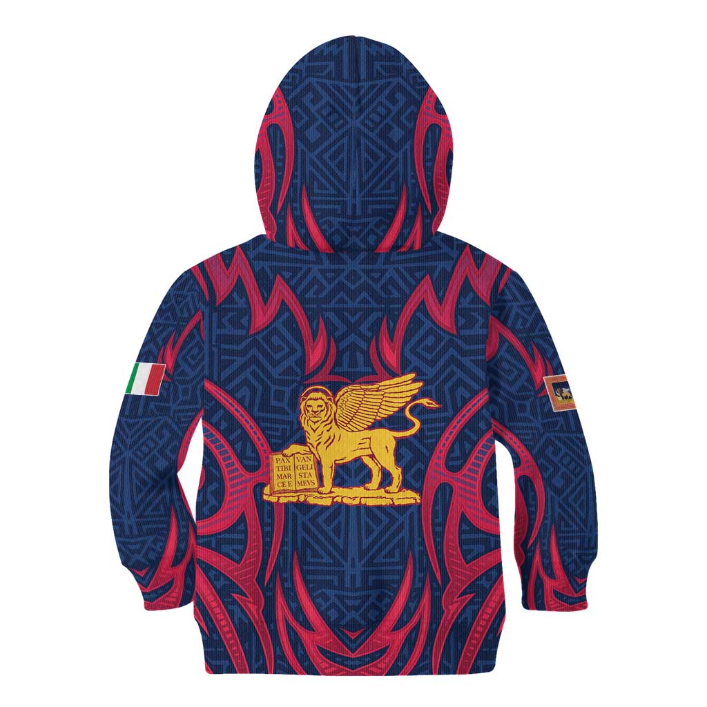 Italy Veneto Kid Hoodie Emblem With Flag Style LT19