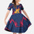 Italy Veneto Kid Short Sleeve Dress Emblem With Flag Style LT19