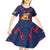 Italy Veneto Kid Short Sleeve Dress Emblem With Flag Style LT19