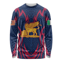 Italy Veneto Long Sleeve Shirt Emblem With Flag Style LT19