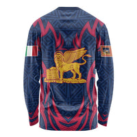 Italy Veneto Long Sleeve Shirt Emblem With Flag Style LT19