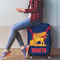 Italy Veneto Luggage Cover Emblem With Flag Style - Wonder Print Shop