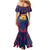 Italy Veneto Mermaid Dress Emblem With Flag Style LT19