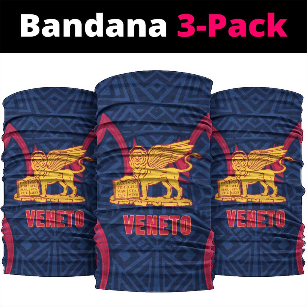 Italy Veneto Neck Gaiter Emblem With Flag Style LT19