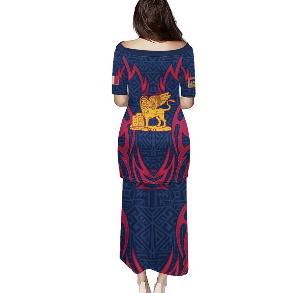 Italy Veneto Puletasi Emblem With Flag Style LT19