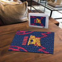 Italy Veneto Puzzle Emblem With Flag Style - Wonder Print Shop