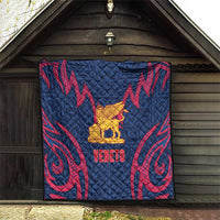 Italy Veneto Quilt Emblem With Flag Style - Wonder Print Shop