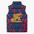 Italy Veneto Sleeveless Puffer Jacket Emblem With Flag Style LT19