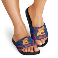 Italy Veneto Slide Sandals Emblem With Flag Style - Wonder Print Shop