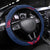 Italy Veneto Steering Wheel Cover Emblem With Flag Style - Wonder Print Shop