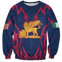 Italy Veneto Sweatshirt Emblem With Flag Style LT19