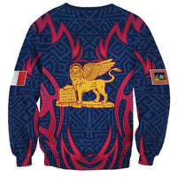 Italy Veneto Sweatshirt Emblem With Flag Style LT19
