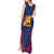Italy Veneto Tank Maxi Dress Emblem With Flag Style LT19