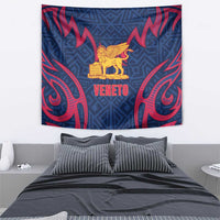 Italy Veneto Tapestry Emblem With Flag Style - Wonder Print Shop