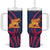 Italy Veneto Tumbler With Handle Emblem With Flag Style - Wonder Print Shop
