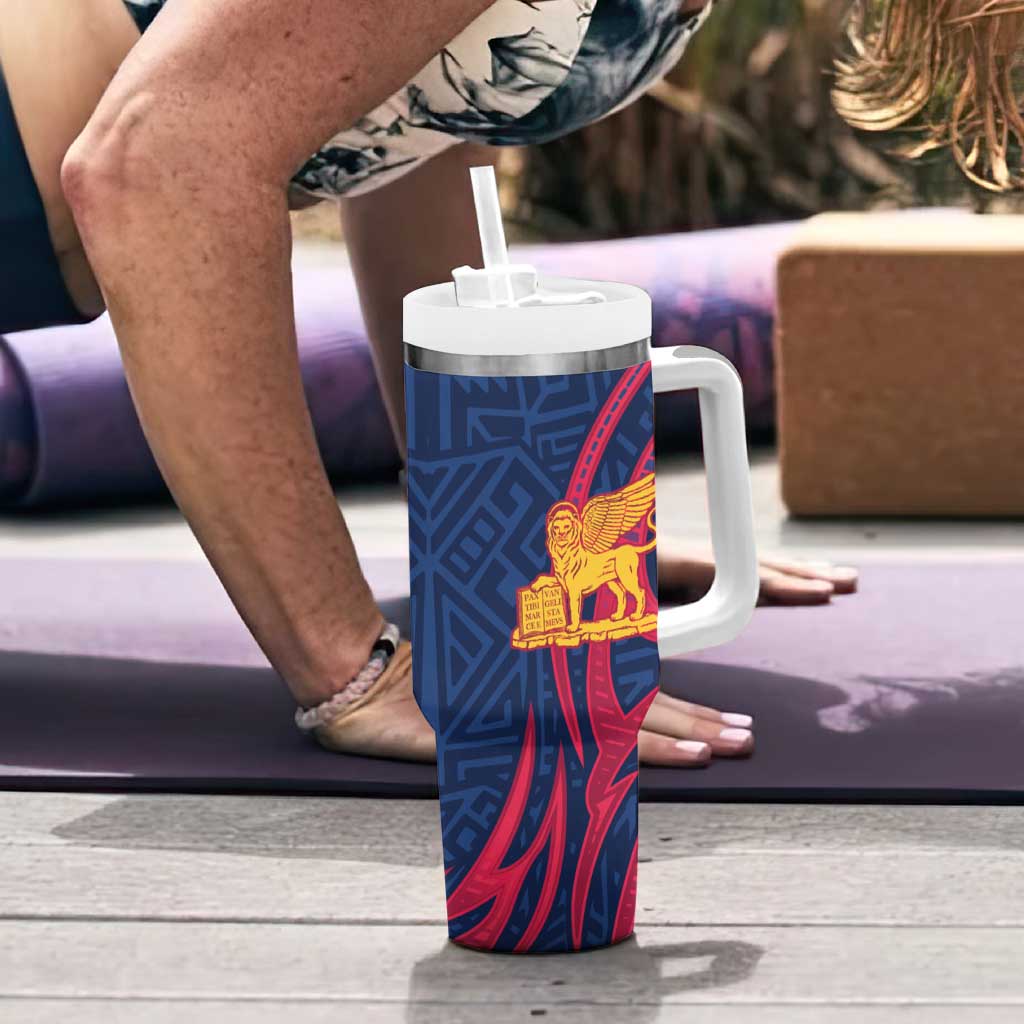 Italy Veneto Tumbler With Handle Emblem With Flag Style - Wonder Print Shop