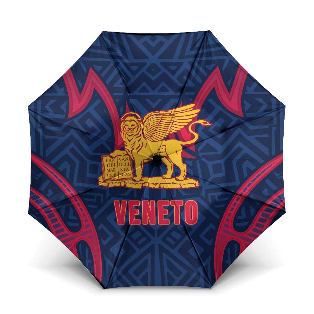 Italy Veneto Umbrella Emblem With Flag Style - Wonder Print Shop