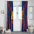 Italy Veneto Window Curtain Emblem With Flag Style - Wonder Print Shop
